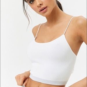 French Terry Knit Seamless Bralette